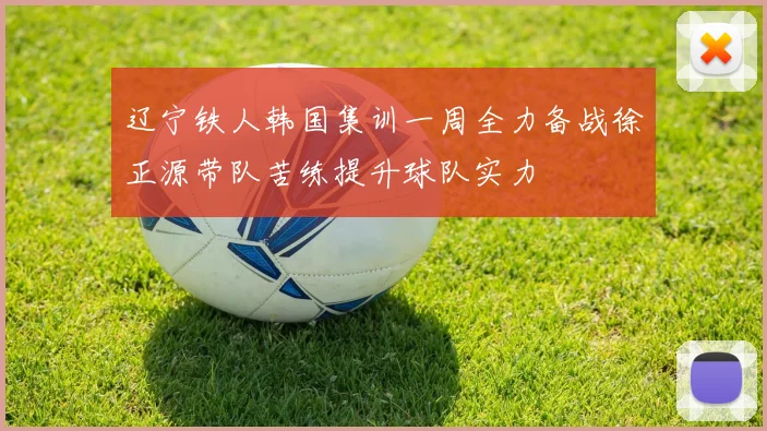 辽宁铁人韩国集训一周全力备战徐正源带队苦练提升球队实力